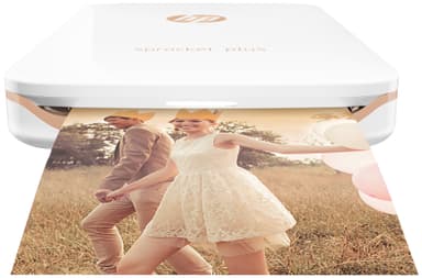 HP Sprocket Plus mobil fotoskrivare (vit)
