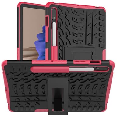 Stöttåligt skal med ställ Samsung Galaxy Tab S7  - Rosa