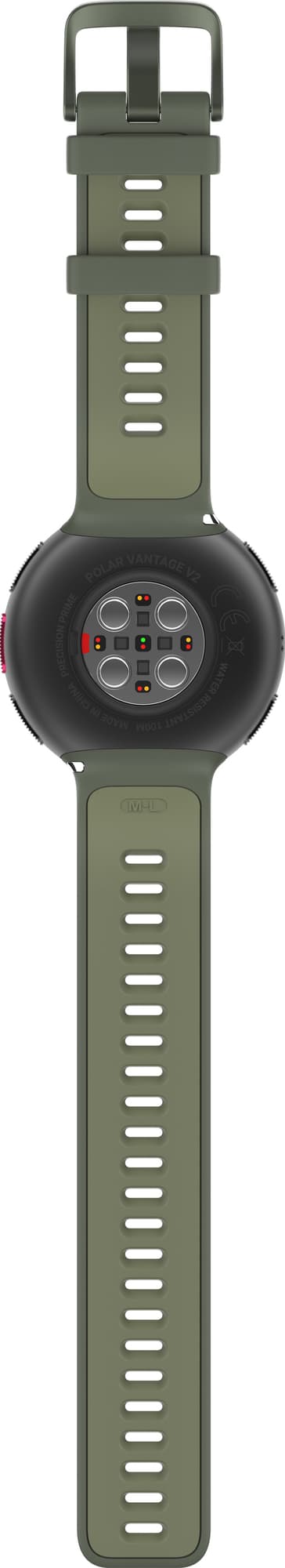 Polar Vantage V2 träningsklocka M/L med Polar H10 (grön)