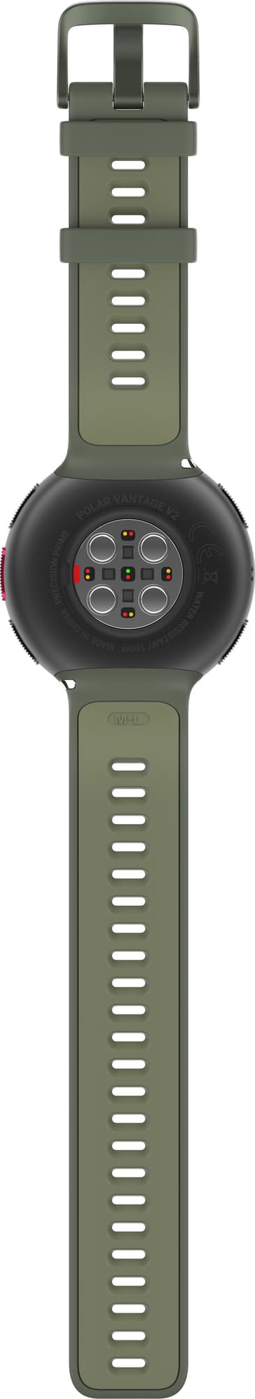 Polar Vantage V2 träningsklocka M/L (grön)