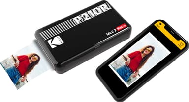 Kodak Mini 2 Plus Retro fotoskrivare (svart)