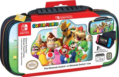 Nintendo Switch Deluxe Travel Case: Nintendo Characters fodral