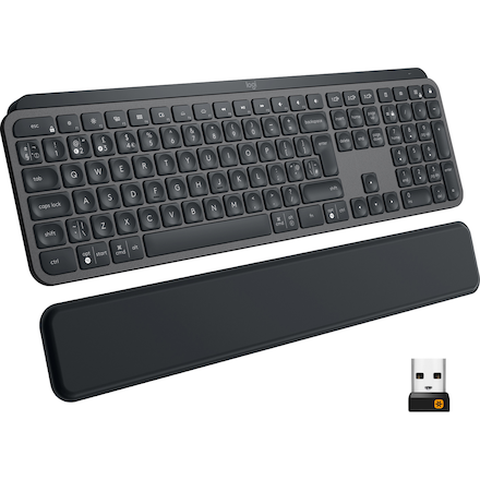Logitech MX Keys Plus trådlöst tangentbord (grafitsvart)