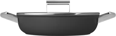 Smeg 50's Style djup Stekpanna med lock CKFD2811BLM (⌀ 28 cm)