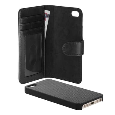 iDeal magnet plånboksfodral iPhone 5/5s/SE (svart)