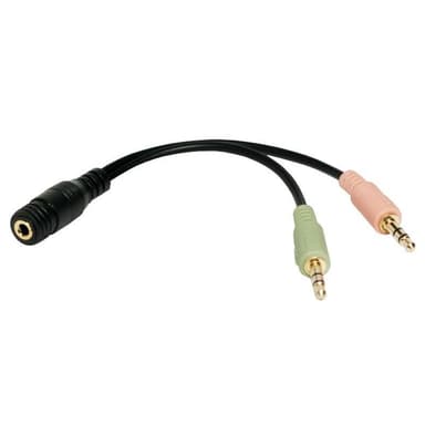 LogiLink Datoradapter mobilheadset 3,5