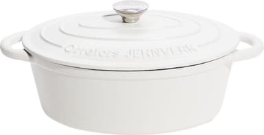 Orrefors Jernverk Gjutjärnsgryta, 3,5 liter, Vit