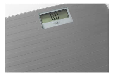 NORDIC HOME CULTURE personvåg i härdat glas, halkskydd, max 150kg, grå