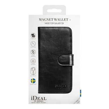 iDeal magnet plånboksfodral Samsung Galaxy S9 (svart)