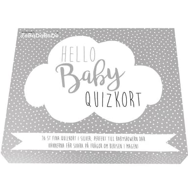 Jabadabado Quizkort hello baby