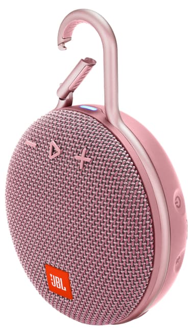 JBL Clip 3 trådlös högtalare (rosa)