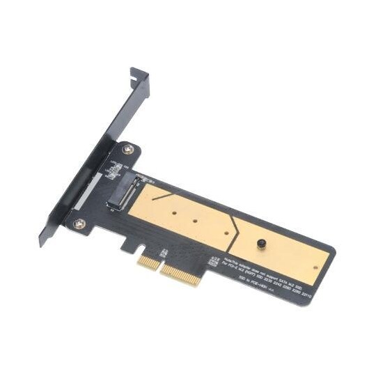 Akasa M.2 SSD to PCIe adapter card with heatsink cooler
