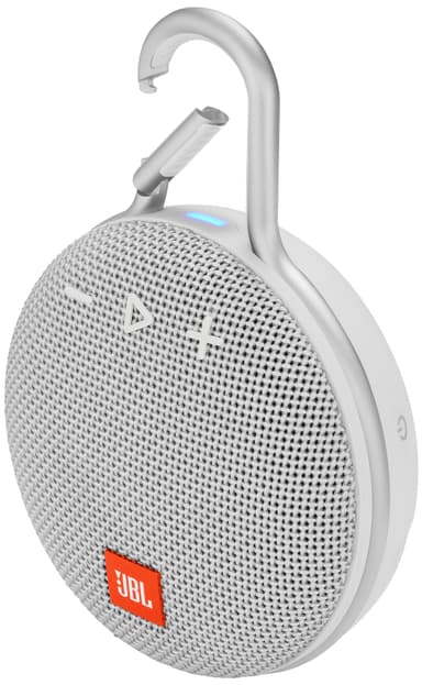 JBL Clip 3 trådlös högtalare (vit)