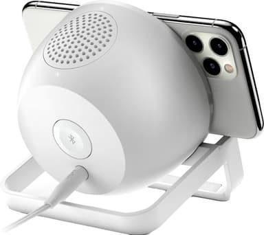 Belkin Boost Charge 10W trådlös laddare med högtalare (vit)