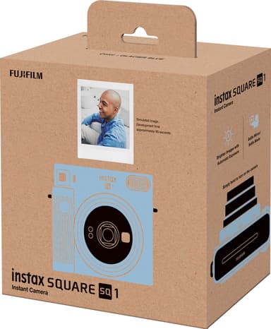 Fujifilm Instax Square SQ1 direktkamera (blå)