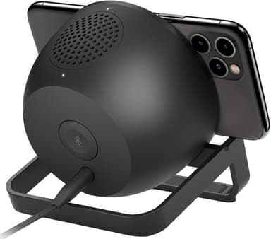 Belkin Boost Charge 10W trådlös laddare med högtalare (svart)