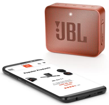 JBL GO 2 trådlös högtalare (kanel)