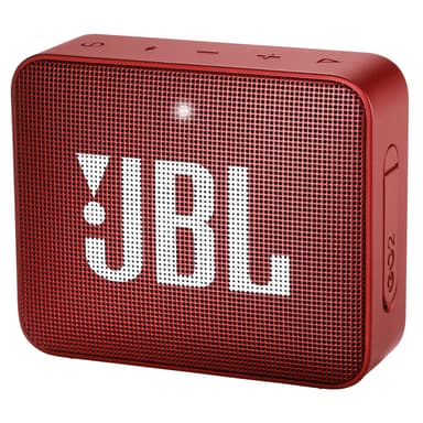 JBL GO 2 trådlös högtalare (röd)