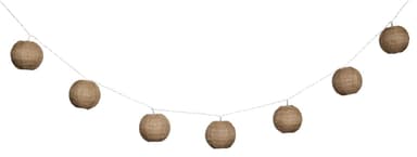 HQ Ljusslinga med 10 kulor och lysdioder (HQLEDSLBALL)
