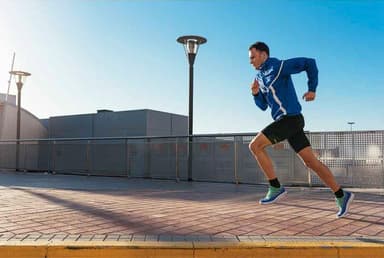 JBL Endurance Run on-ear hörlurar (röd)