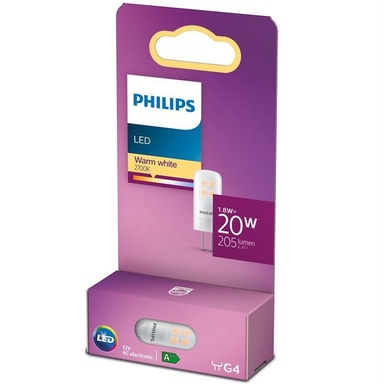 Philips LED G4 20W (1,8W) 12V 205 lm V Elgiganten
