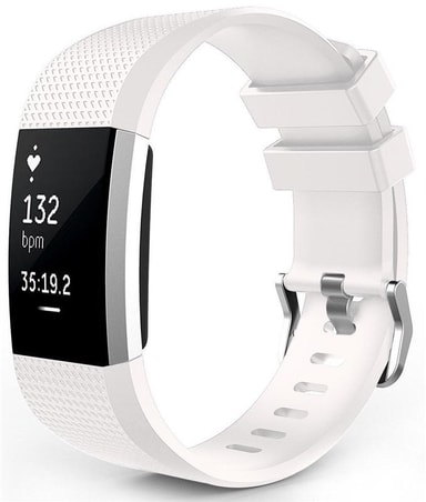 Armband för Fitbit Charge 2, Vit Elgiganten