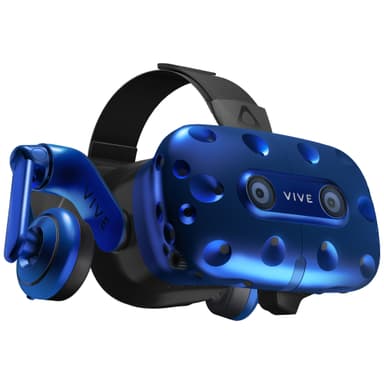 HTC Vive Pro VR headset (blå)