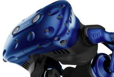 HTC Vive Pro VR headset (blå)