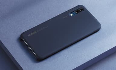 Huawei P20 Silicone cover (svart)