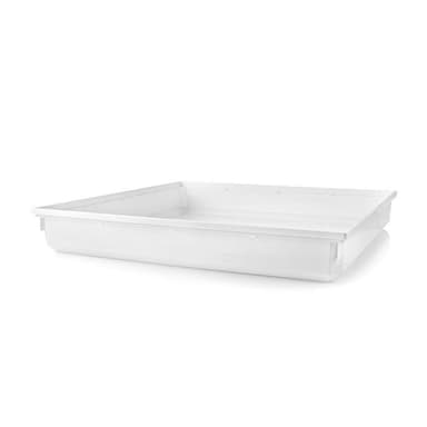 Nedis läckageskydd för diskmaskin | 70 x 70 x 10 cm | Vit