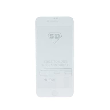 5D Skärmskydd i härdat glas till iPhone X/XS/11 Pro - Vit ram