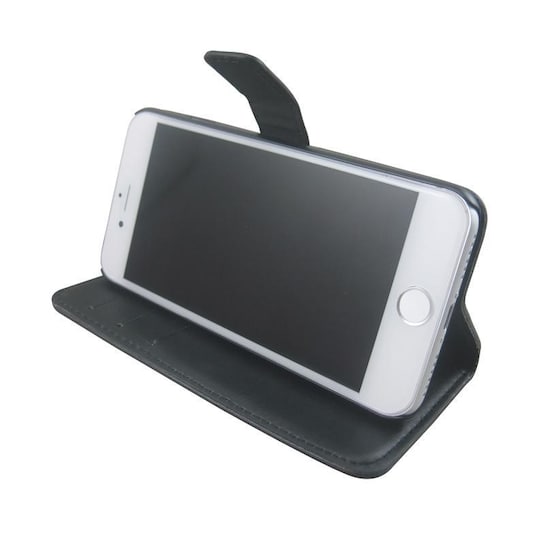 Plånboksväska i läderimitation till iPhone 8