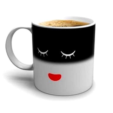 Värmeskiftande mugg - Morning Face