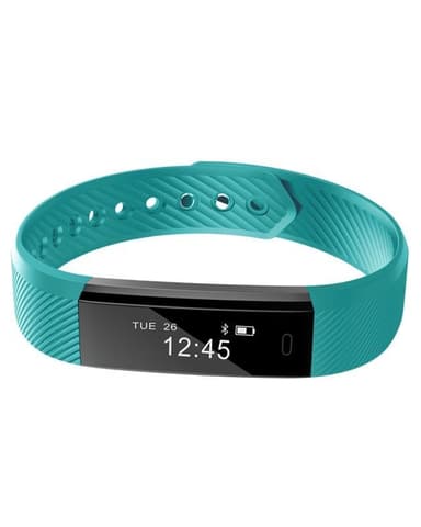 Aktivitetsarmband med OLED-display, för iPhone och Android, Turkos