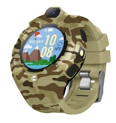 Forever Care Me KW-400 - GPS-Klocka för barn, Camo