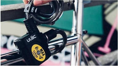 Ulac Locks Bulldogg 110dB Vajerlås med alarm