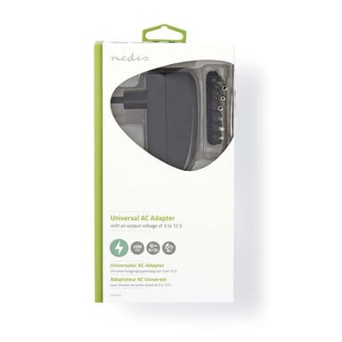 Universalnätadapter | 3/4.5/6/7.5/9/12 VDC | 2.25 A