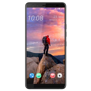 HTC U12+ smartphone (svart)