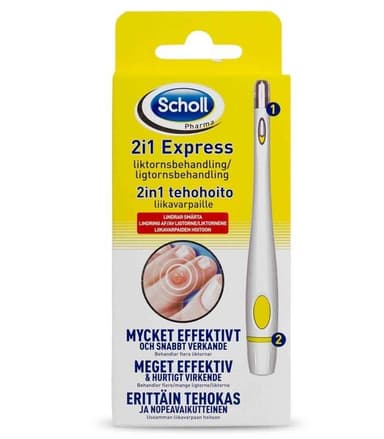 Scholl 2-i-1 Express Liktornsbehandling