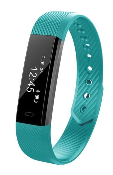 Aktivitetsarmband med OLED-display, för iPhone och Android, Turkos