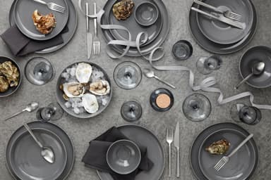 Set med 4 champagneglas, Fungi, FUUM