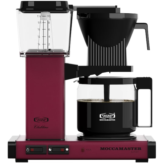 Moccamaster Kaffebryggare KBGC 982 (mörkröd)