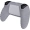 Piranha skyddsfodral i silikon för PS5 kontroll (grått)