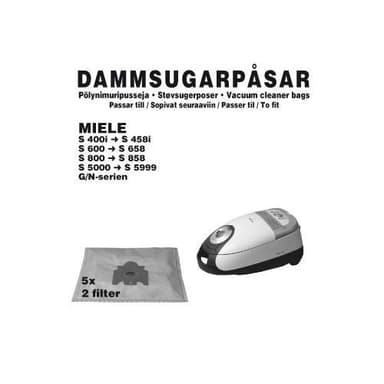 Champion Dammpåsar Miele 5st 2st filte