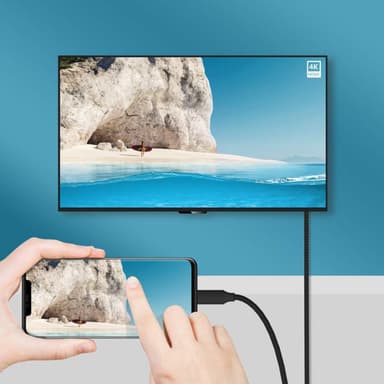 USB-C till HDMI Adapter kabel 4K/30Hz - 2 m
