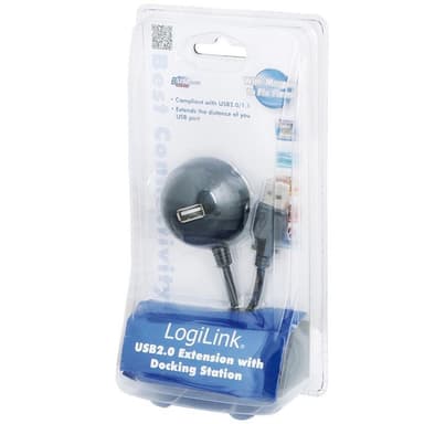 LogiLink Bordsställ USB 2.0 2,5m