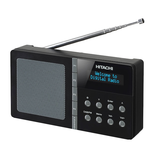 Hitachi DAB/DAB+/FM-Radio KHD101E (svart)