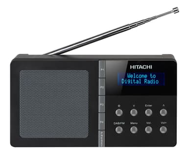 Hitachi DAB/DAB+/FM-Radio KHD101E (svart)