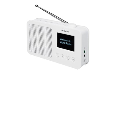Hitachi DAB/DAB+/FMRadio KHD150E (vit) Elgiganten