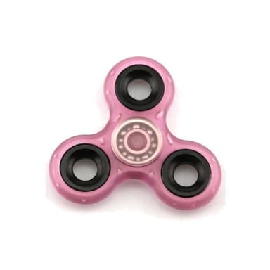 Fidget Hand Spinner, Självlysande, Rosa
